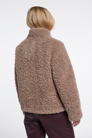 Giacca donna art. Kion Rino & Pelle Mocha latte