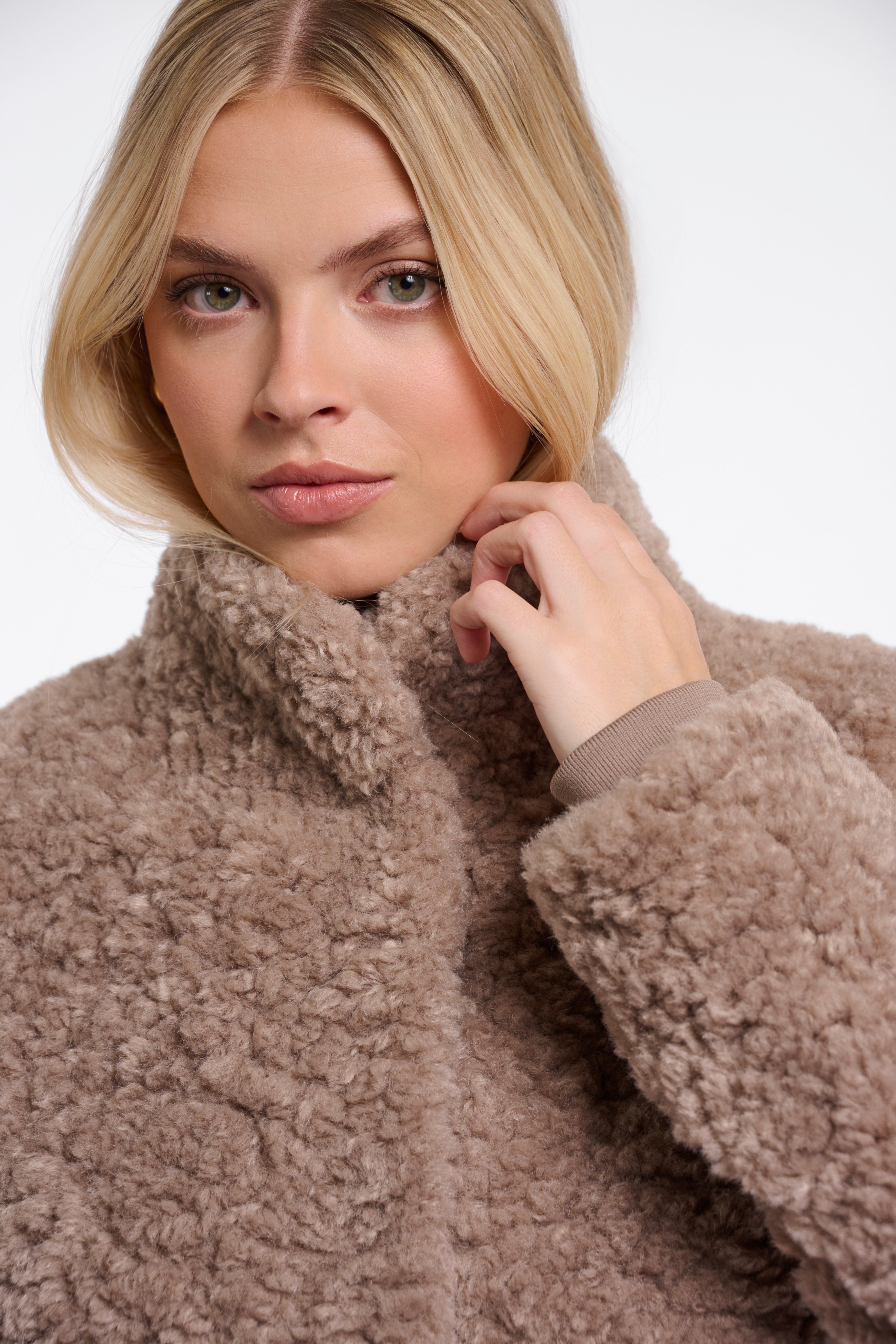Giacca donna art. Kion Rino & Pelle Mocha latte