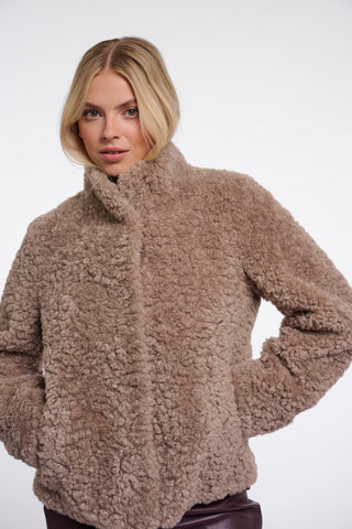 Giacca donna art. Kion Rino & Pelle Mocha latte