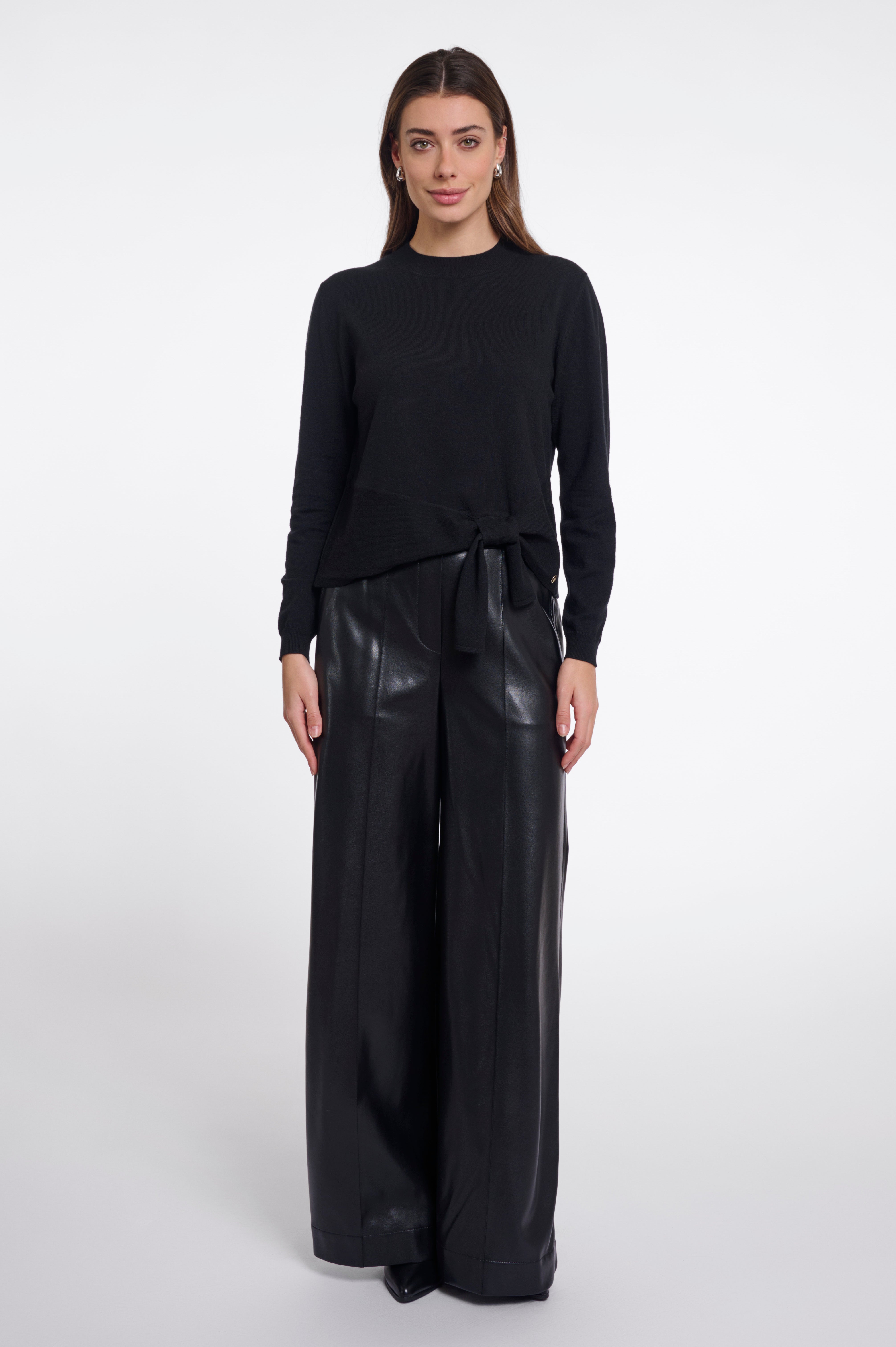 Maglione donna art. Kuro Rino & Pelle Black