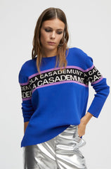 Maglione Girocollo logo orizzontale - Lola Casademunt Autunno/Inverno 2024/25 - LF2411020