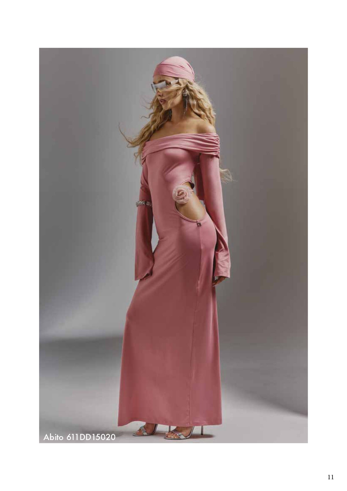 Abito lungo donna - art. 611DD14010 - Denny Rose Primavera Estate 2026