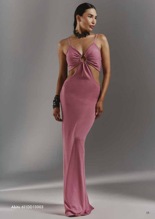 Abito lungo donna - art. 611DD13003 - Denny Rose Primavera Estate 2026