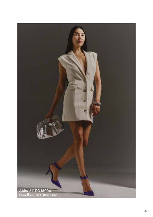 Abito smanicato donna - art. 611DD15004 - Denny Rose Primavera Estate 2026