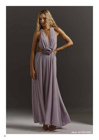 Abito lungo donna - art. 611DD15031 - Denny Rose Primavera Estate 2026