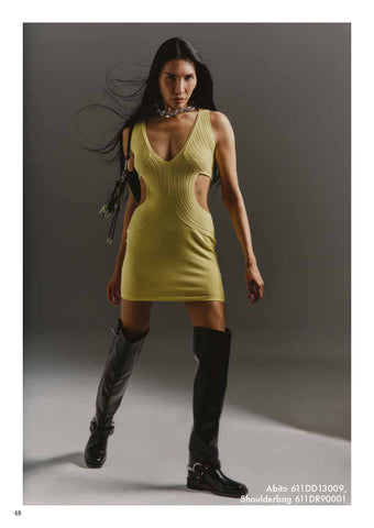 Abito corto in maglia donna - art. 611DD13009 - Denny Rose Primavera Estate 2026