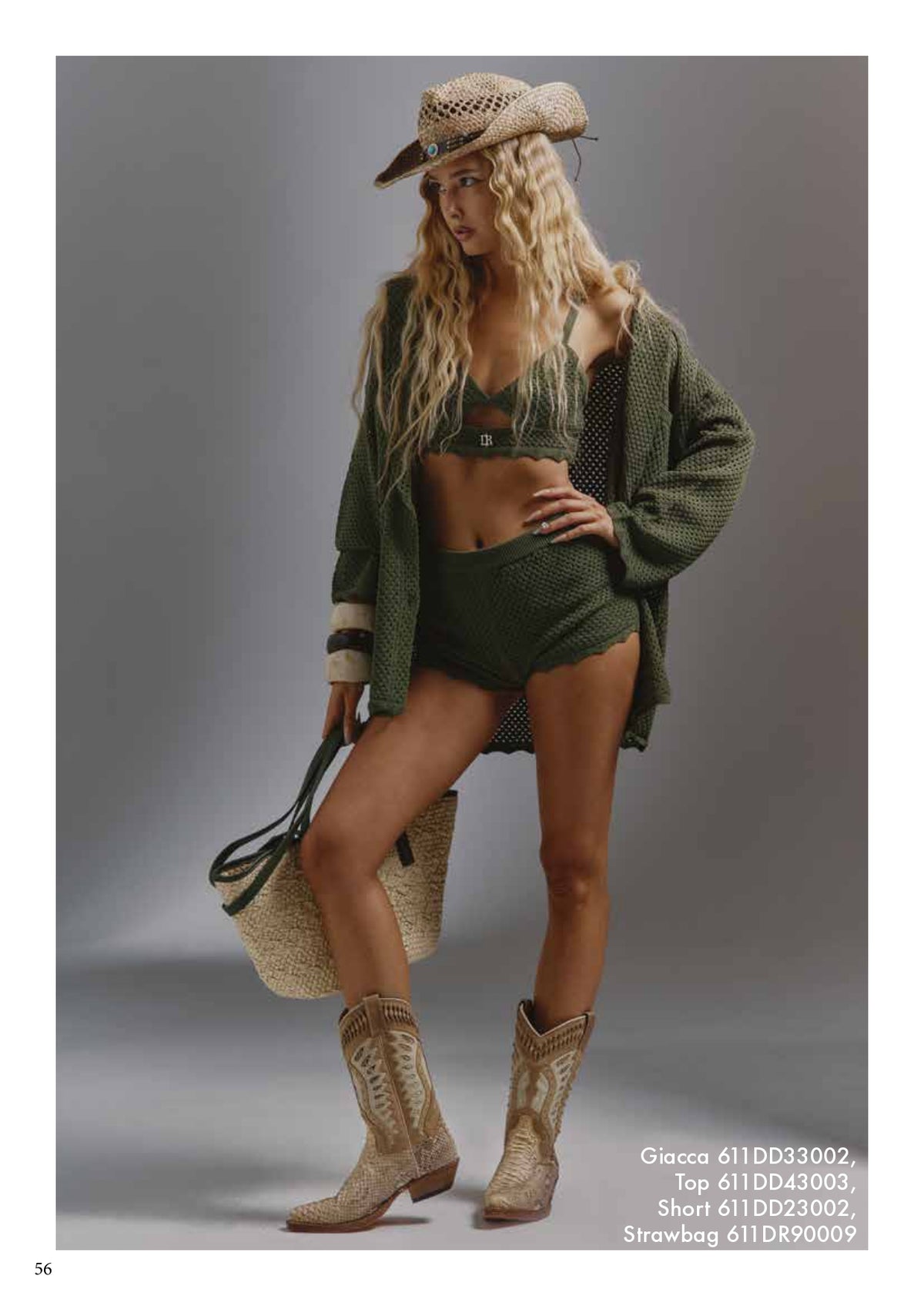 Shorts in maglia donna - art. 611DD23002 - Denny Rose Primavera Estate 2026