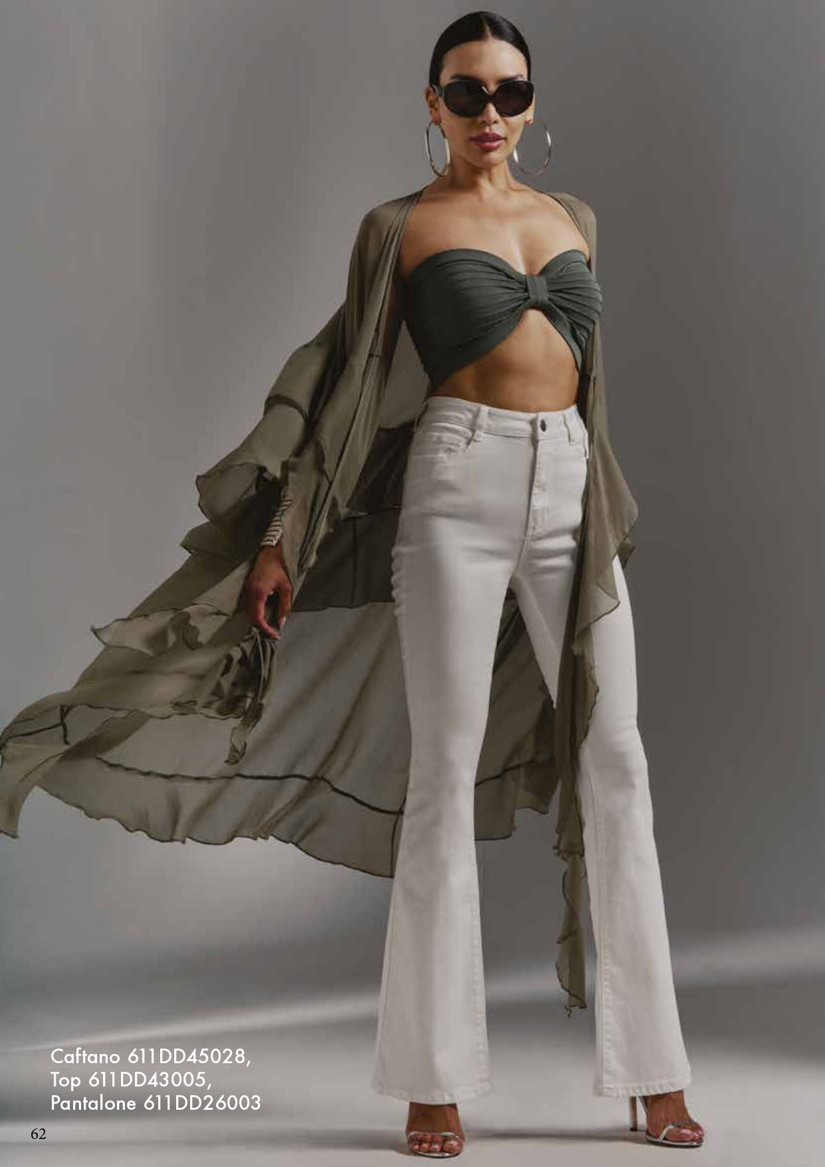 Pantalone in denim donna - art. 611DD26003 - Denny Rose Primavera Estate 2026