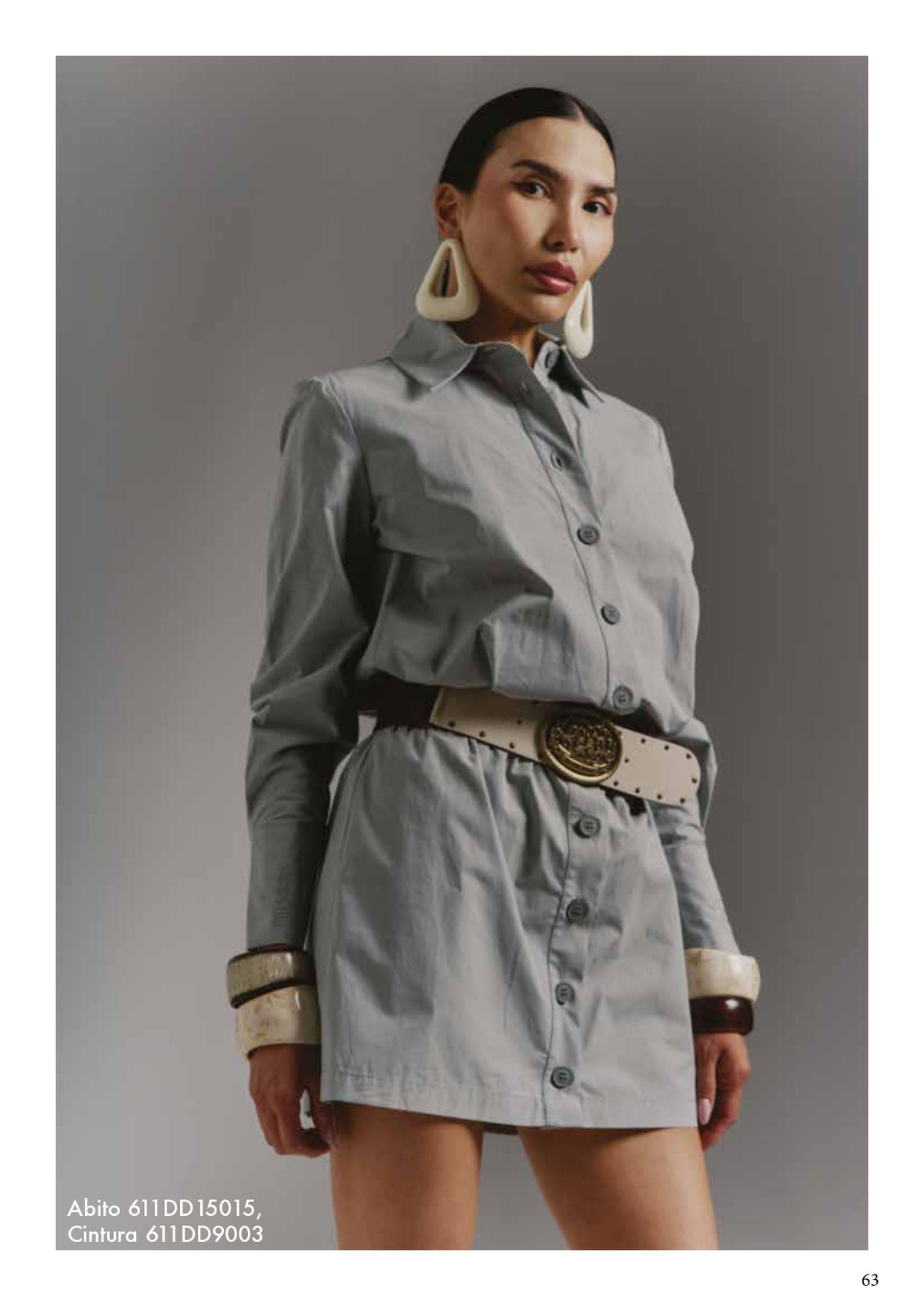 Abito corto donna - art. 611DD15015 - Denny Rose Primavera Estate 2026