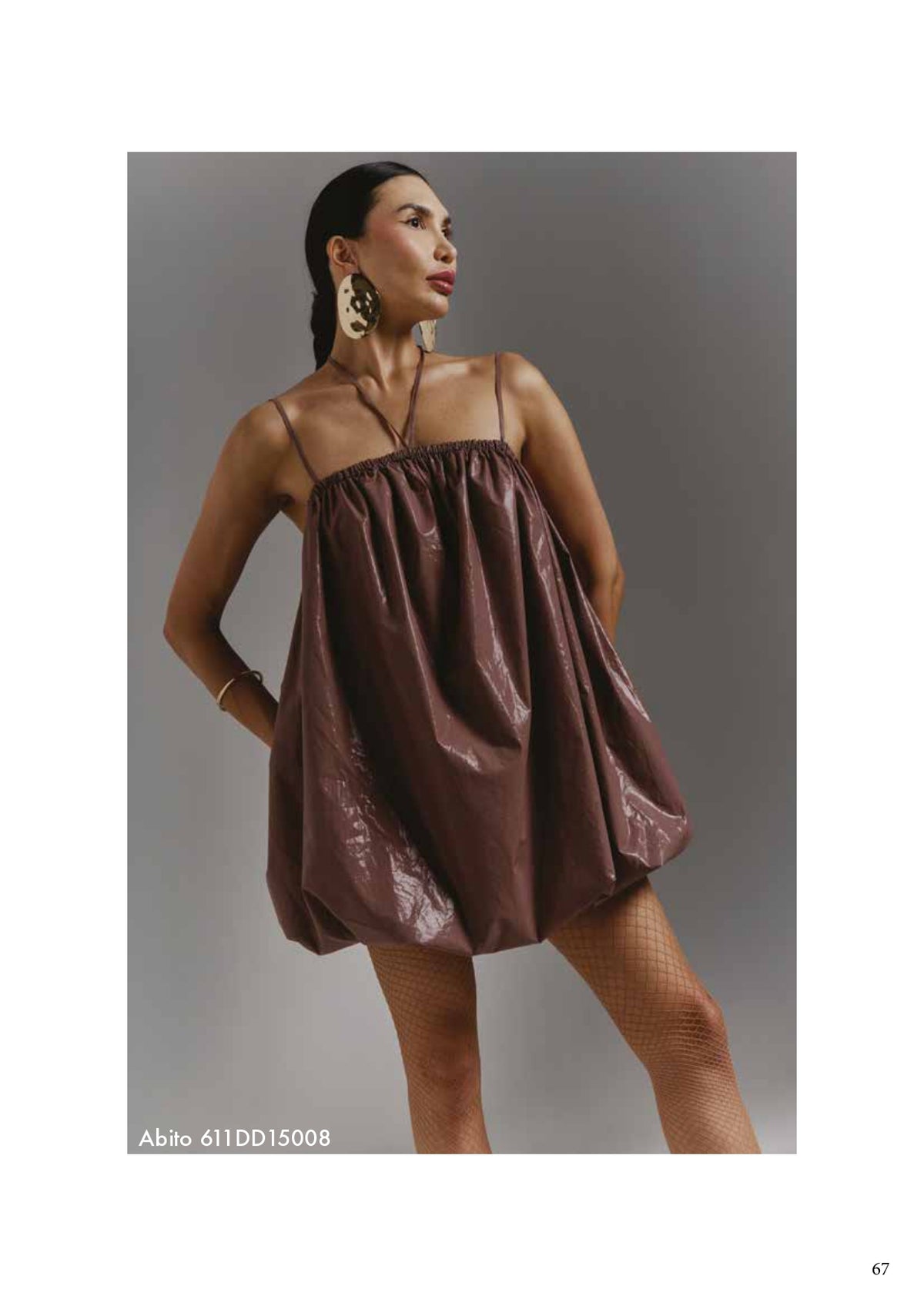 Abito corto a pallocino donna - art. 611DD15008 - Denny Rose Primavera Estate 2026