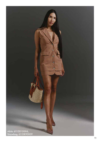 Abito in cotone donna - art. 611DD15006 - Denny Rose Primavera Estate 2026