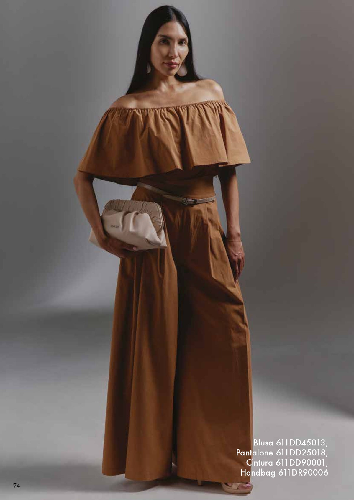 Blusa top donna - art. 611DD45013 - Denny Rose Primavera Estate 2026