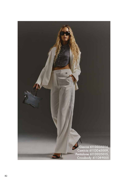 Pantalone lungo donna - art. 611DD25015 - Denny Rose Primavera Estate 2026