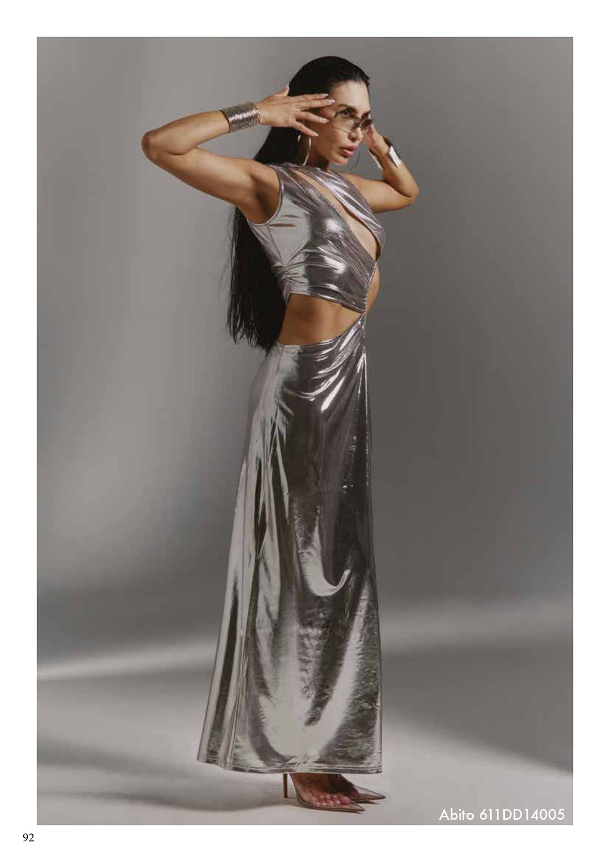 Abito laminato donna - art. 611DD14005 - Denny Rose Primavera Estate 2026