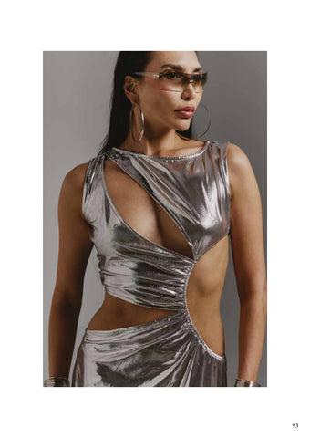 Abito laminato donna - art. 611DD14005 - Denny Rose Primavera Estate 2026