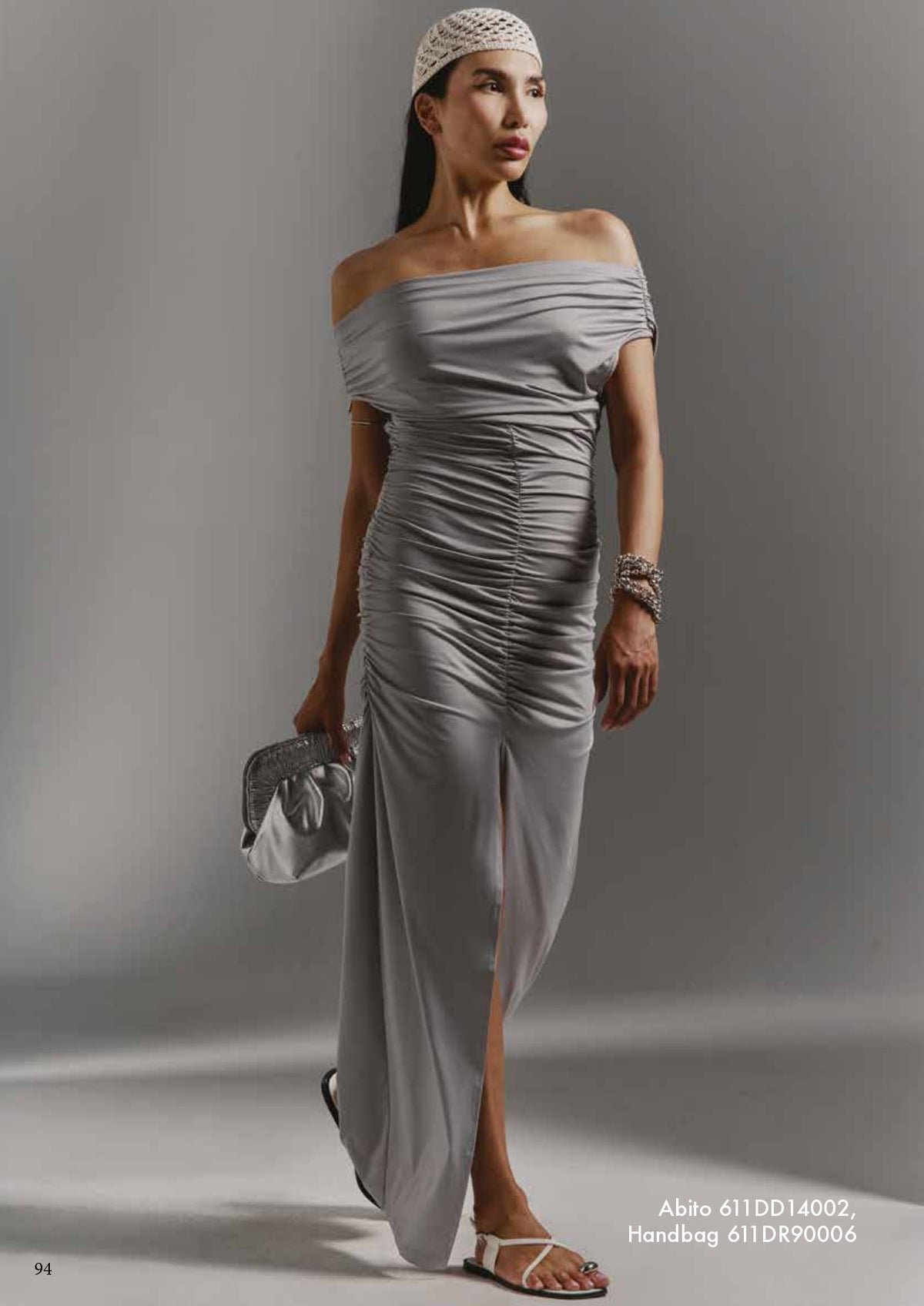 Abito lungo donna - art. 611DD14002 - Denny Rose Primavera Estate 2026