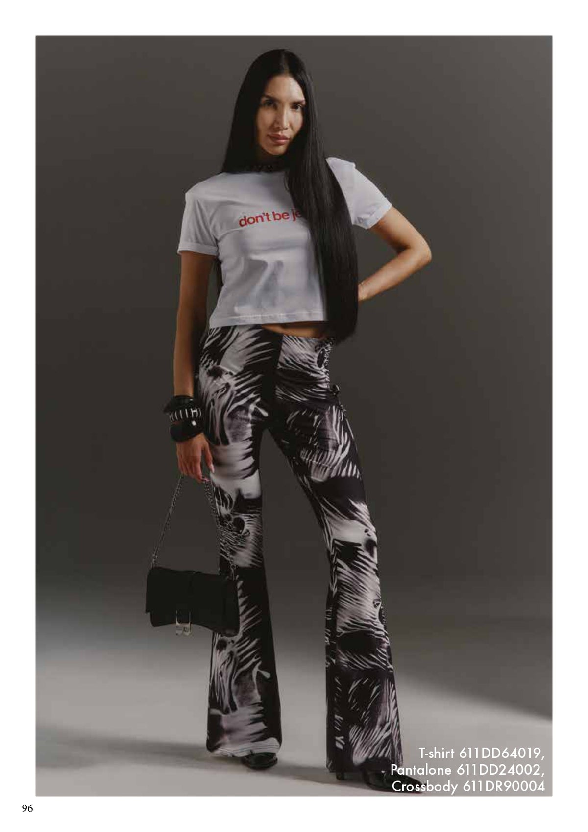 T-shirt corta donna - art. 611DD64019 - Denny Rose Primavera Estate 2026