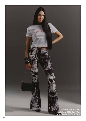 T-shirt corta donna - art. 611DD64019 - Denny Rose Primavera Estate 2026