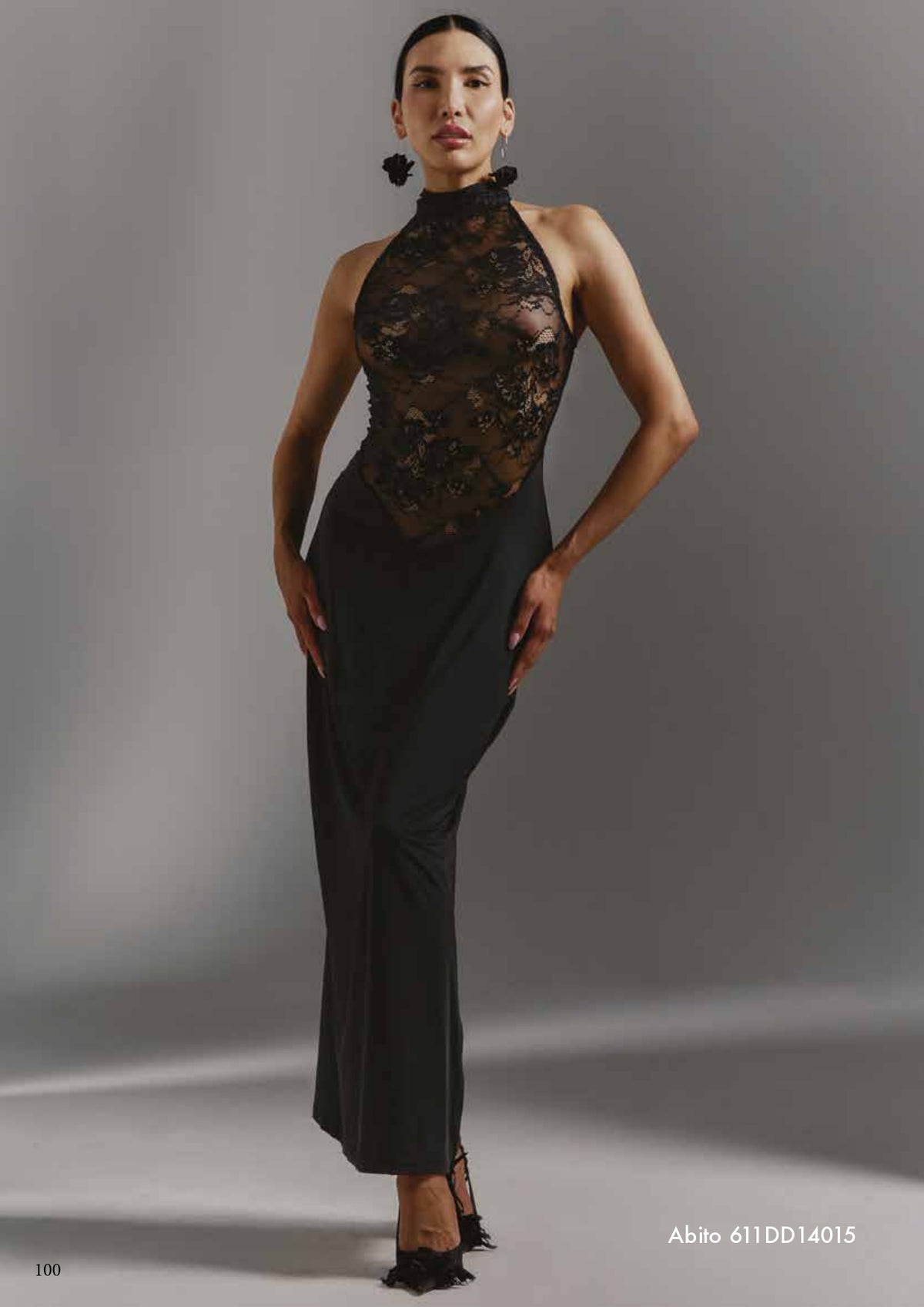 Abito lungo donna - art. 611DD14015 - Denny Rose Primavera Estate 2026