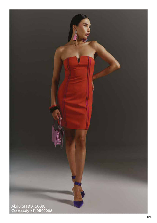 Abito tubino donna - art. 611DD15003 - Denny Rose Primavera Estate 2026