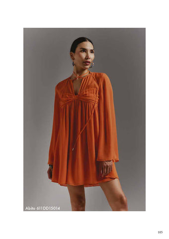 Abito corto donna - art. 611DD15014 - Denny Rose Primavera Estate 2026