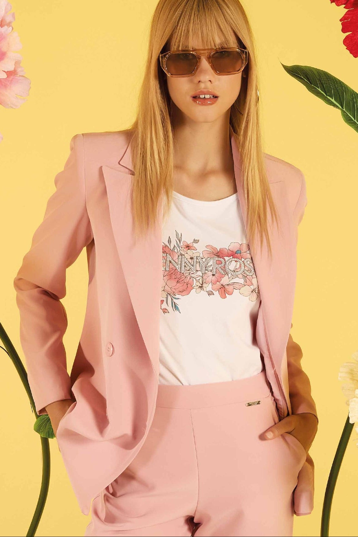 T-shirt donna - art. 611ND64014 - Denny Rose Primavera Estate 2026