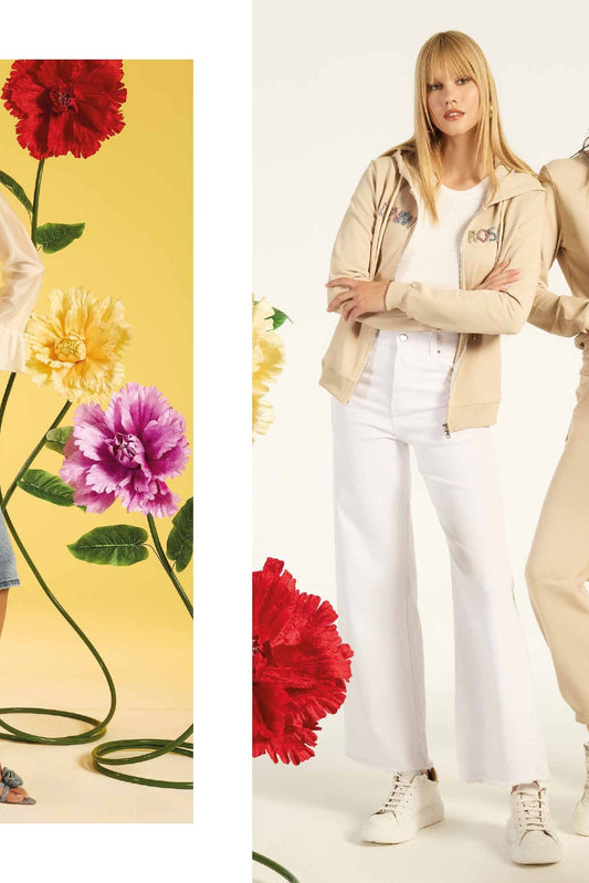 Felpa donna - art. 611ND64036 - Denny Rose Primavera Estate 2026