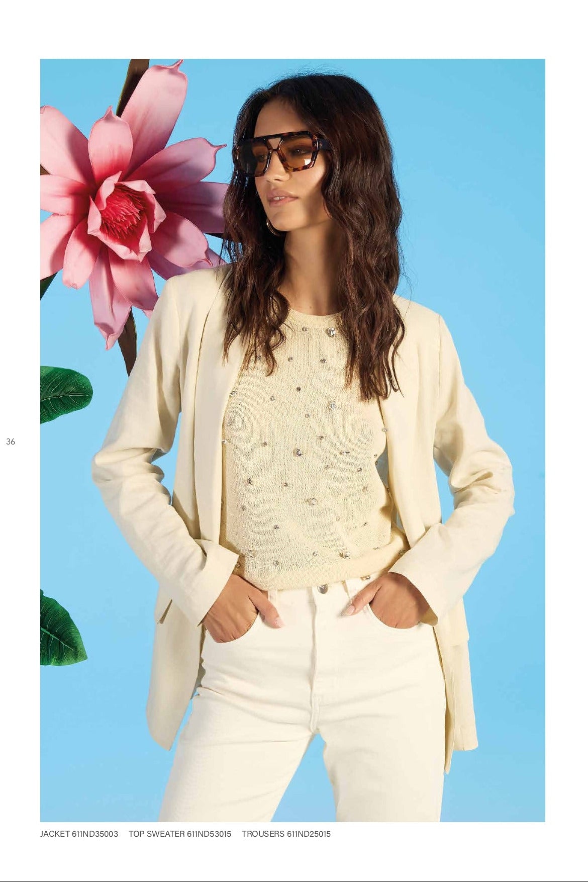 Giacca donna - art. 611ND35003 - Denny Rose Primavera Estate 2026