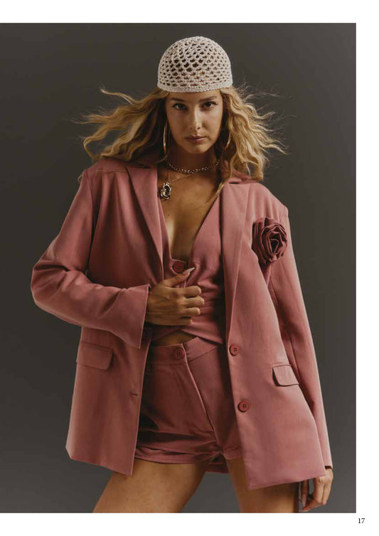 Giacca blazer donna - art. 611DD35012 - Denny Rose Primavera Estate 2026