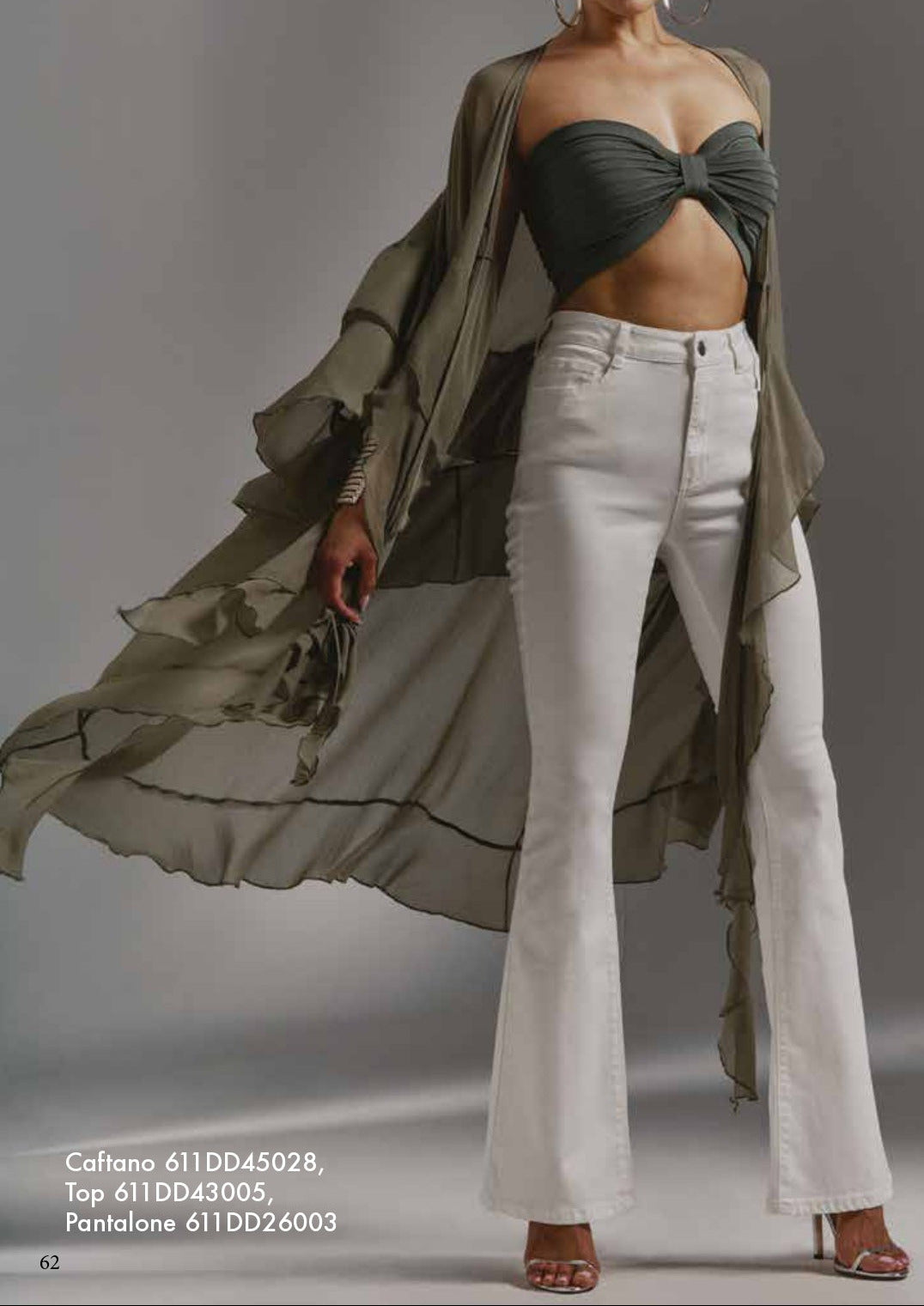 Pantalone lungo denim donna - art. 611DD26003 - Denny Rose Primavera Estate 2026