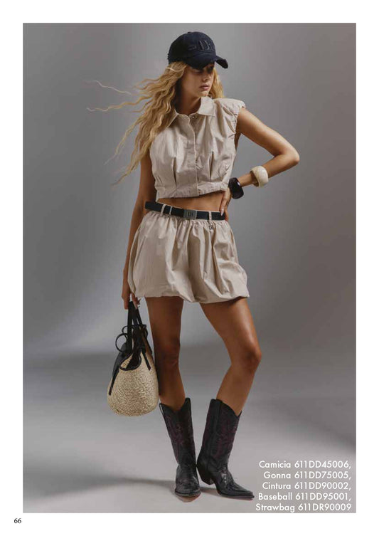 Berretto con visiera donna - art. 611DD95001 - Denny Rose Primavera Estate 2026