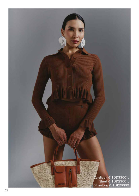 Borsa in paglia donna - art. 611DR90009 - Denny Rose Primavera Estate 2026