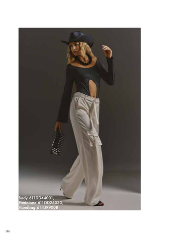 Borsa in raso donna - art. 611DR90008 - Denny Rose Primavera Estate 2026