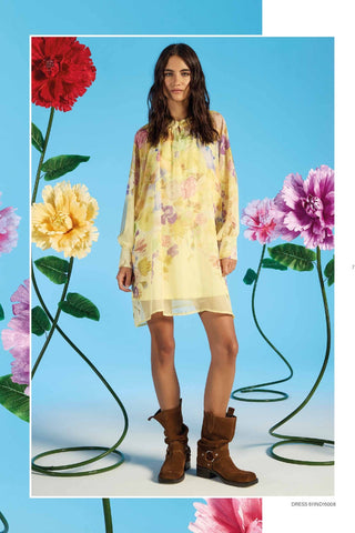 Abito corto donna - art. 611ND15008 - Denny Rose Primavera Estate 2026