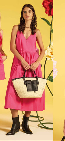 Borsa in paglia donna - art. 611DR90009 - Denny Rose Primavera Estate 2026