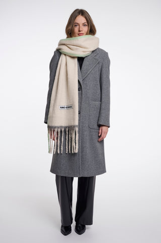 Sciarpa donna art. Laurette Rino & Pelle Birch lime