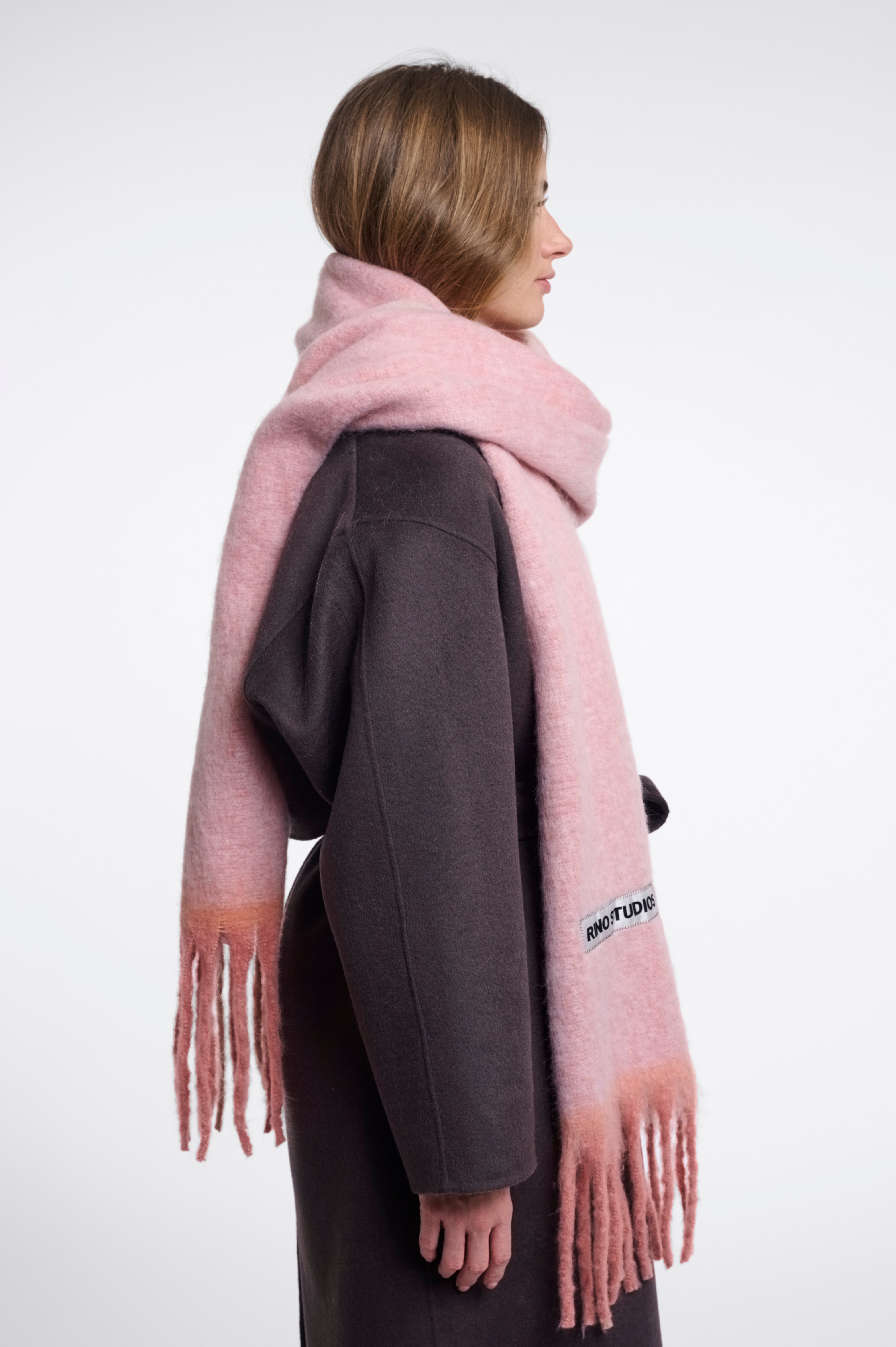 Sciarpa donna art. Laurette Rino & Pelle Soft pink