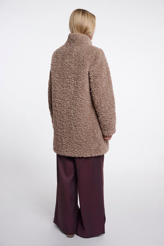 Cappotto donna art. Lexis Rino & Pelle Mocha latte