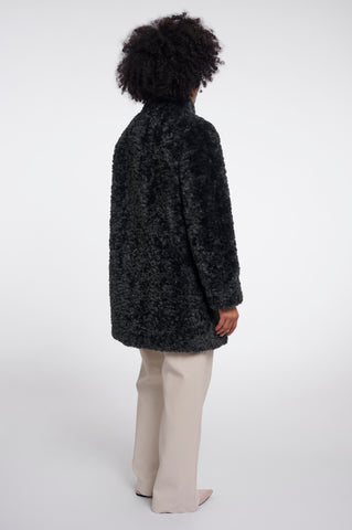 Cappotto donna art. Lexis Rino & Pelle Urban teal