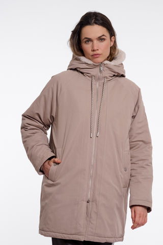 Parka donna art. Lindy Rino & Pelle Mocha latte birch