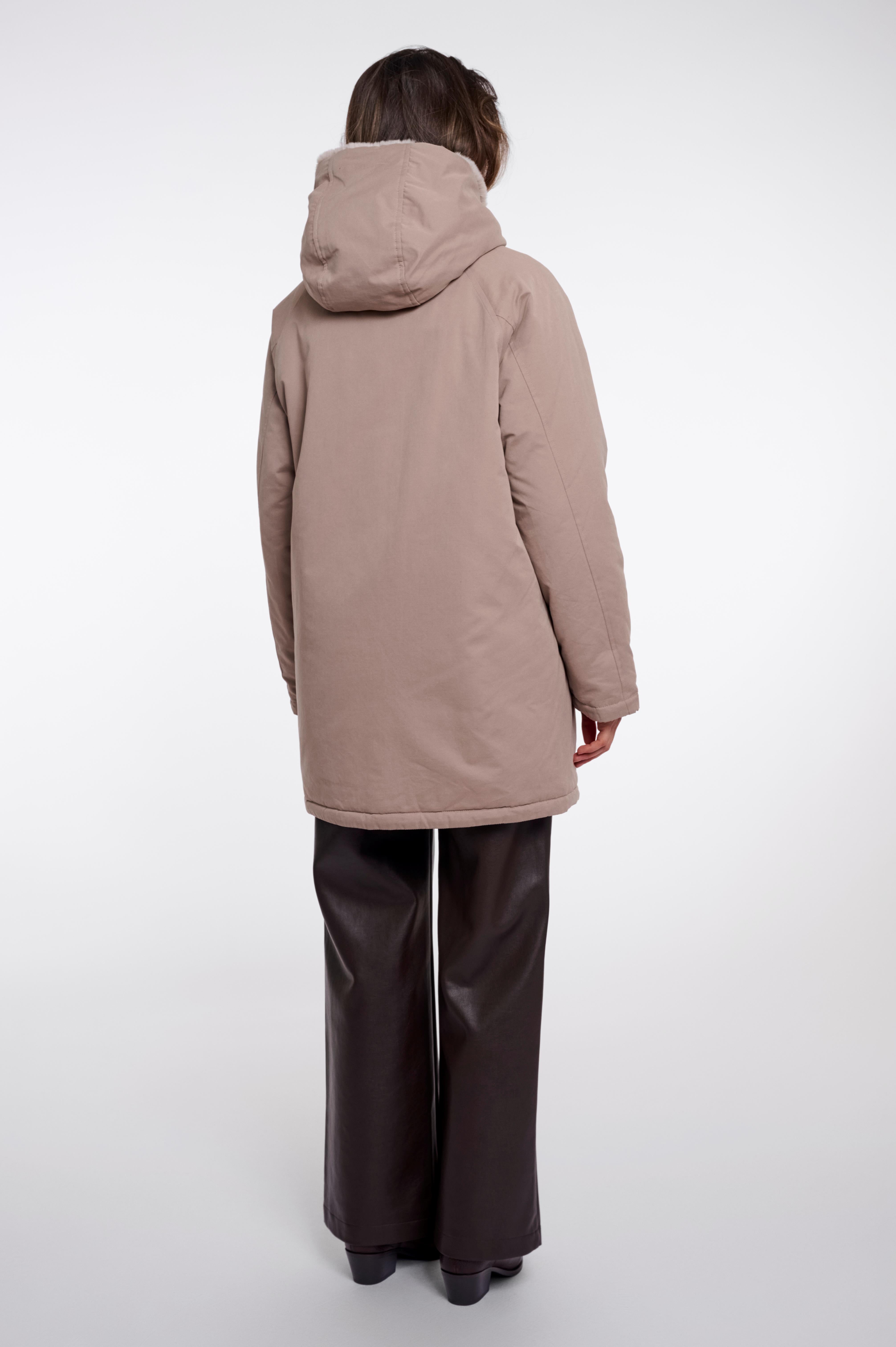 Parka donna art. Lindy Rino & Pelle Mocha latte birch