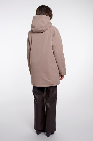 Parka donna art. Lindy Rino & Pelle Mocha latte birch