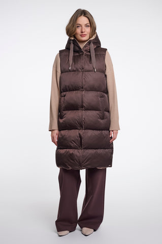 Cappotto donna art. Logan Rino & Pelle Peated and light toast