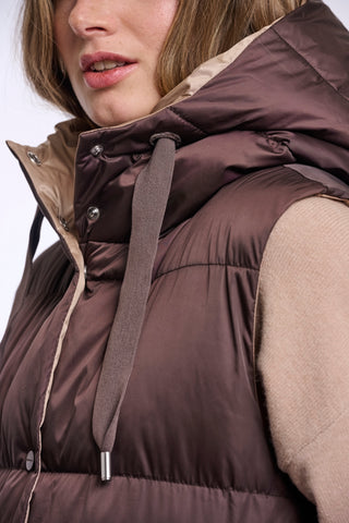Cappotto donna art. Logan Rino & Pelle Peated and light toast