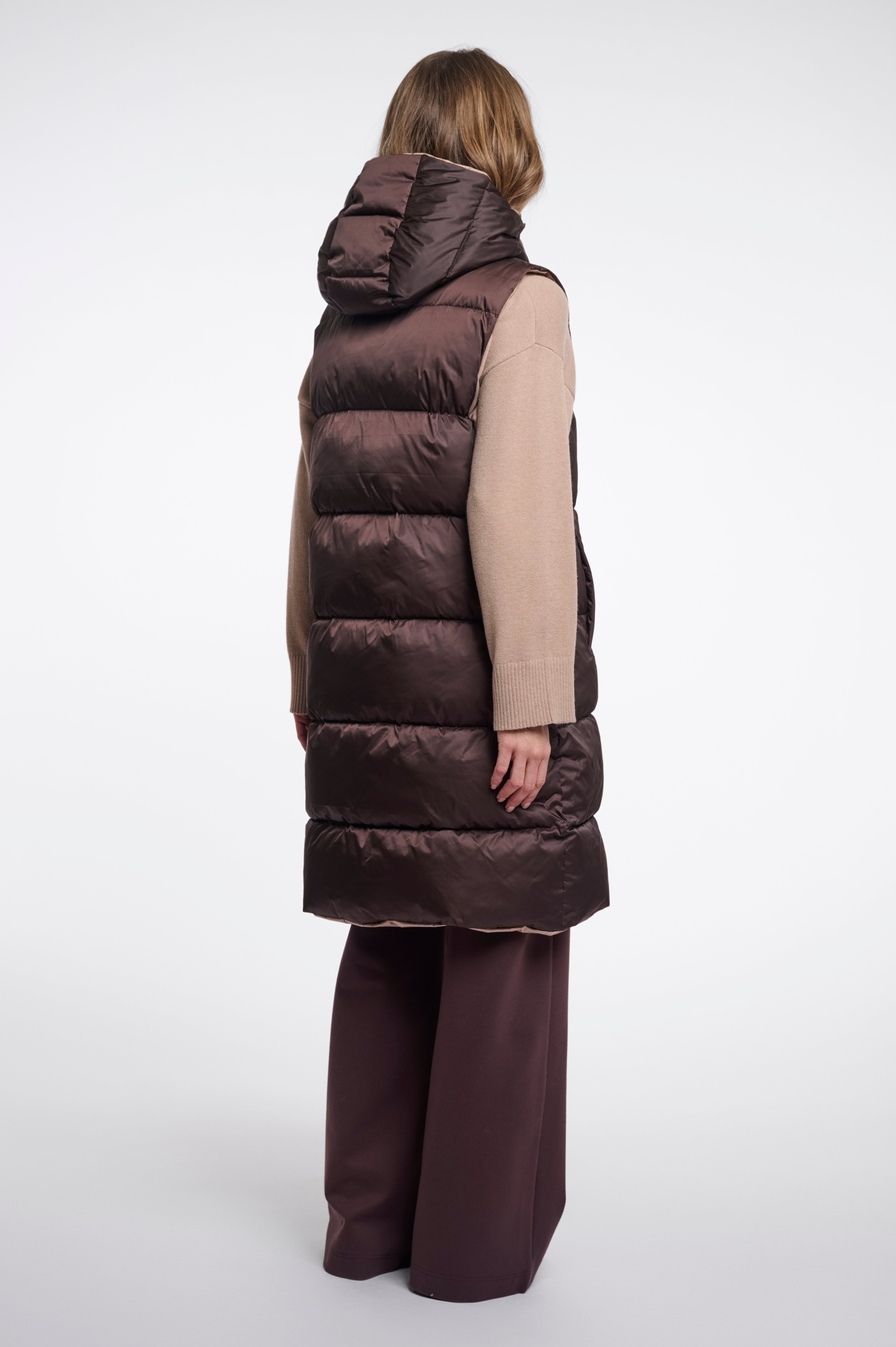 Cappotto donna art. Logan Rino & Pelle Peated and light toast