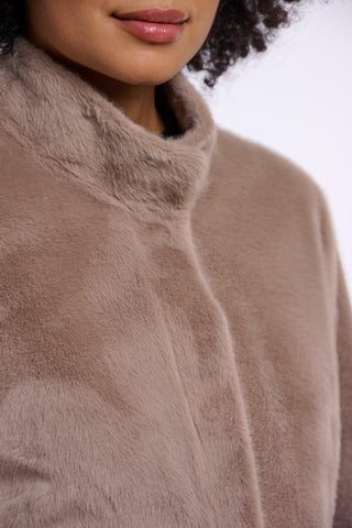 Giacca donna art. Madai Rino & Pelle Mocha latte