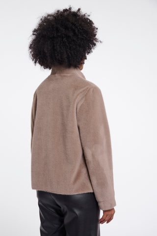 Giacca donna art. Madai Rino & Pelle Mocha latte
