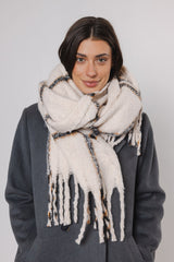 Sciarpa MALIKA SCARF -Rino & Pelle- Autunno Inverno 2024/25 Birch check