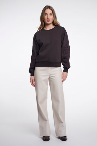 Maglione donna art. Manar Rino & Pelle Coffee roast