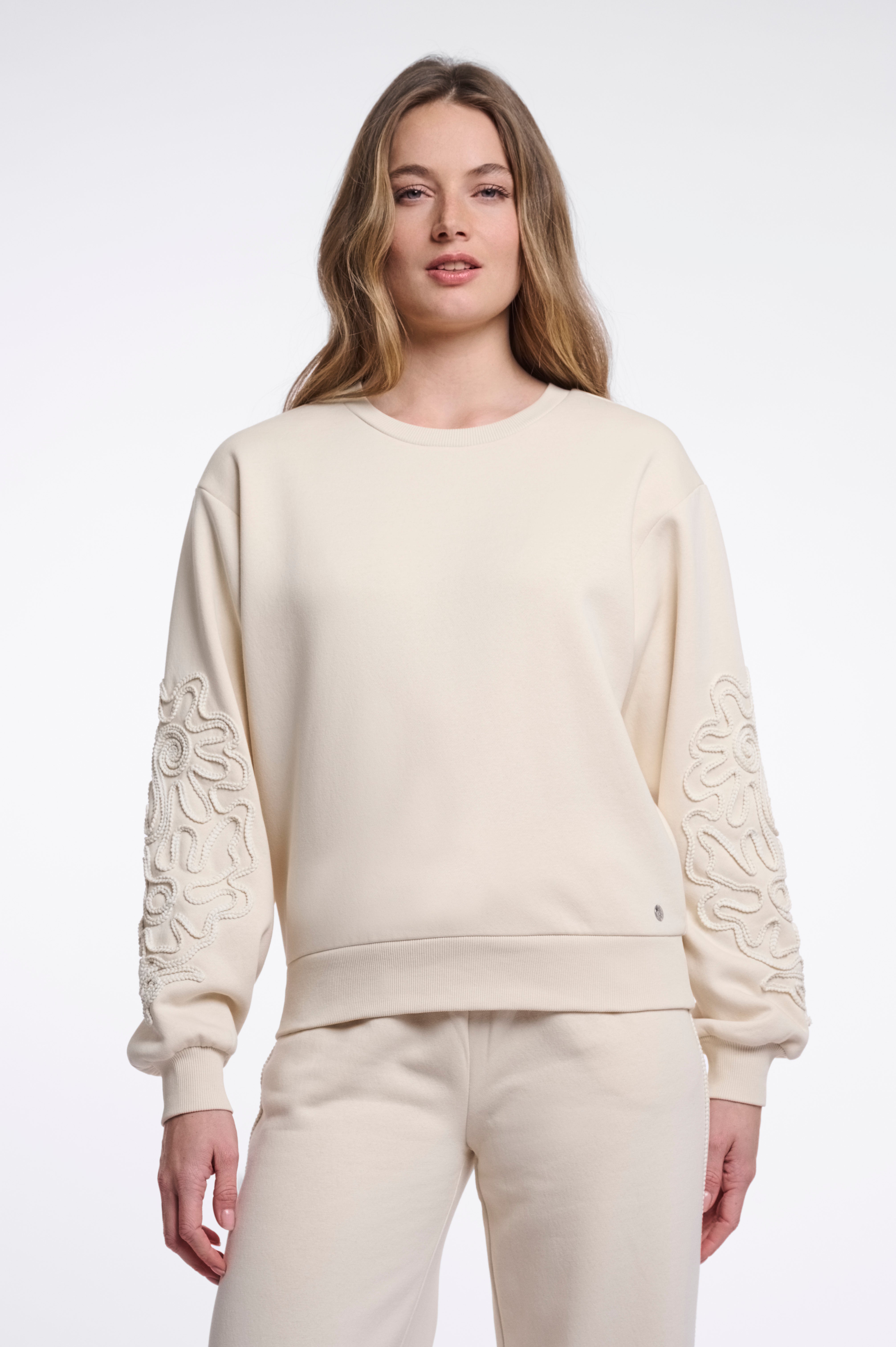 Maglione donna art. Manar Rino & Pelle Off white